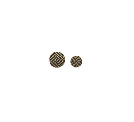 Weave Sherwani Buttons, Achkan Buttons, Jodhpuri Buttons - Set of 13 Pieces