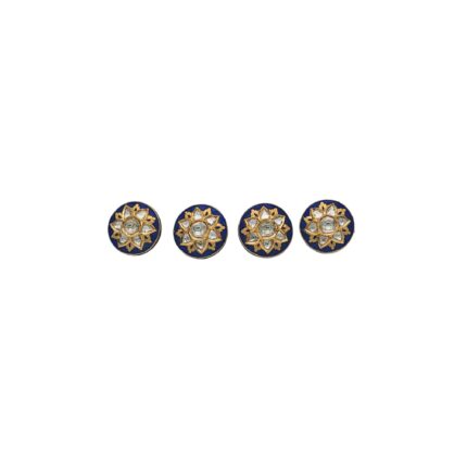 Flower Open Polki Setting Tops