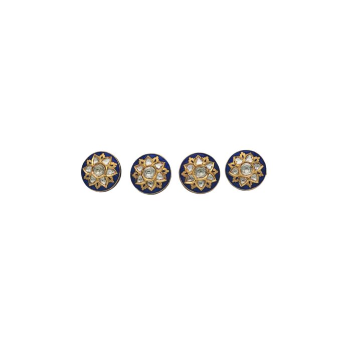 Flower Open Polki Setting Tops