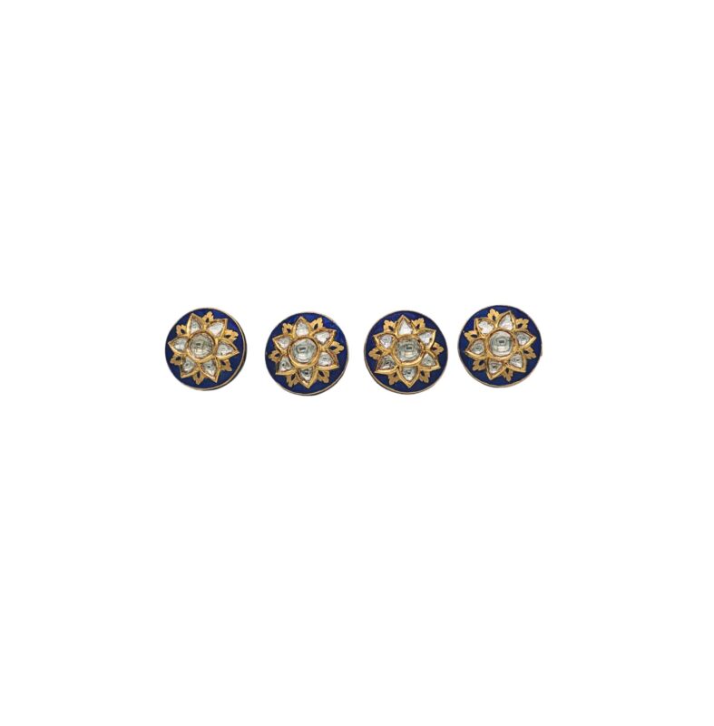 Flower Open Polki Setting Tops